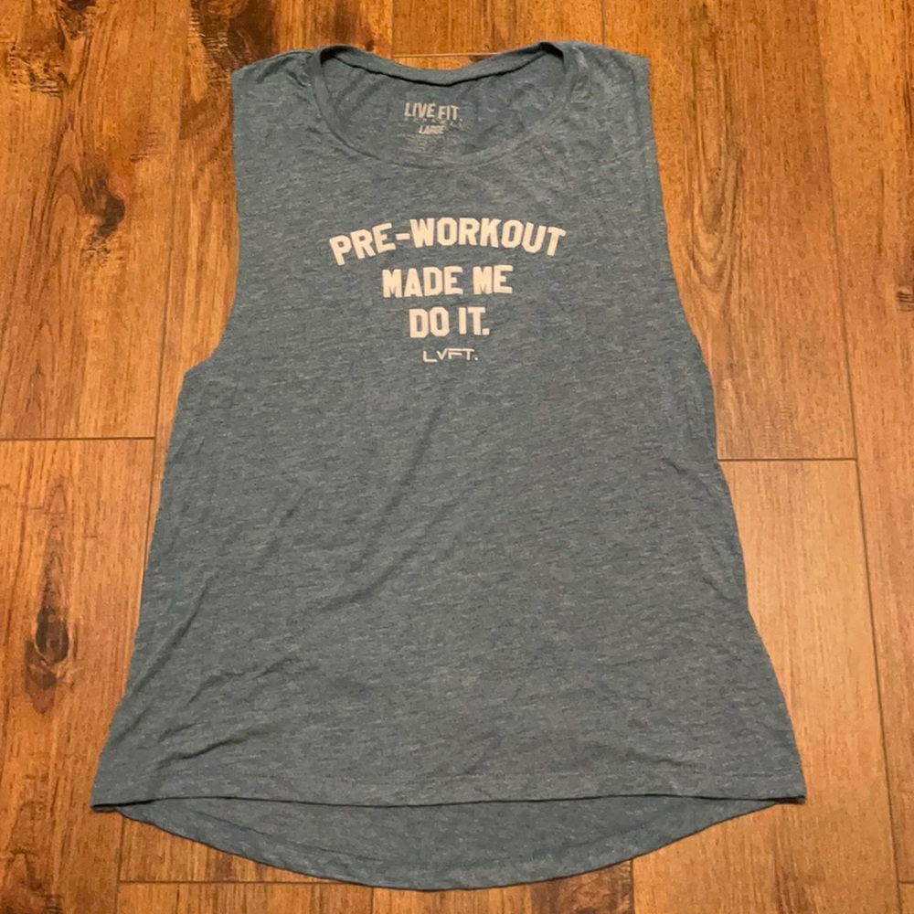 Live fit tank top